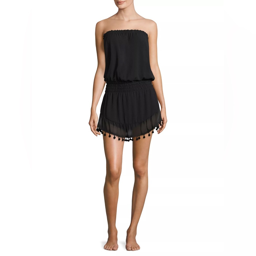 Ramy Brook Marcie Mini Dress in Hot Pink